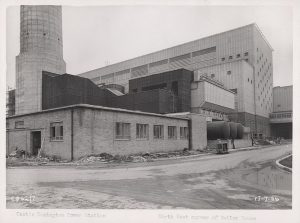 North west corner of Boiler House 17 July 1956