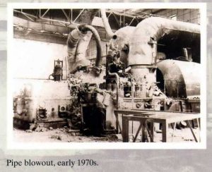 Pipe Blowout 7 August 1971.