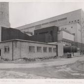 North west corner of Boiler House 17 July 1956 North west corner of Boiler House 17 July 1956