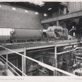 No 1 Turbine 22 August 1956 Castle Donington Construction