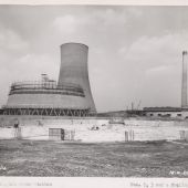Nos 2, 3 & 4 Cooling Towers 18 April 1956 Castle Donington Construction