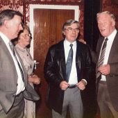 Ted Beckett, Mrs Bowater, Les Worrall, Charlie Bowater