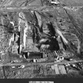 Construction starts 1953 Construction starts 1953