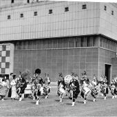 Breaston Highlanders at the Castle Donington Open Day July 1960