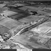 Castle Donington Aerial construction Sep 1952
