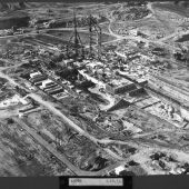 Castle Donington Aerial construction 171 2 Oct 1953