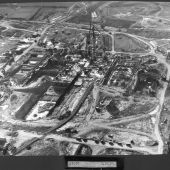 Castle Donington Aerial construction 173 2 Oct 1953