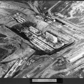 Castle Donington Aerial construction 174 2 Oct 1953