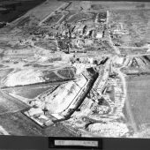Castle Donington Aerial construction 175 2 Oct 1953