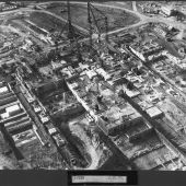 Castle Donington Aerial construction 177 2 Oct 1953