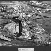 Castle Donington Aerial construction 184 12 Jan 1954