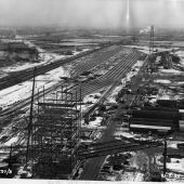 Castle Donington Aerial construction 185