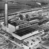 Castle Donington Aerial construction 189