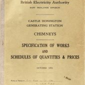 CD chimney specification of works