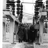 Visit of Mr Malenkov, Russian Leader to Castle Donington power station