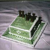 21 Year Service celebration cake