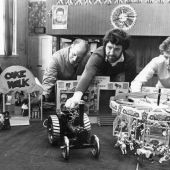 Norris Pickford(on left hand side) with friends