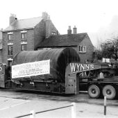Castle Donington construction. Photo supplied by Andrew James Castle Donington construction.