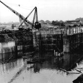 Castle Donington construction. Photo supplied by Andrew James Castle Donington construction