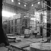 Castle Donington construction.