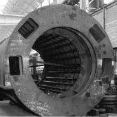 Castle Donington construction. Photo supplied by Andrew James Castle Donington construction.