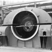 Castle Donington construction.