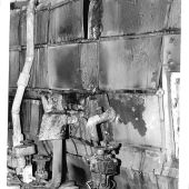 Close up of cladding panels