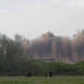Demolition of Drakelow C boiler house
