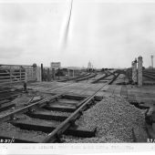 Railway sidings from Back Lane 198 21 Oct 1952 Railway sidings from Back Lane 198 21Oct1952