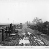 Railway sidings from Back Lane 199 30 Dec 1952 Railway sidngs from Back Lane 199 30Dec1952