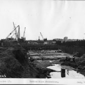 Turbine House foundations 25 June 1953 Turbine House foundations 204 25June 1953