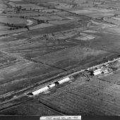 Castle Donington Aerial construction 4 Oct 1952