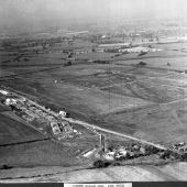 Castle Donington Aerial construction 4 Oct 1952