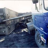 Accident on the coal heap.