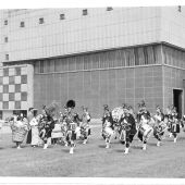 Breaston Highlanders at the Castle Donington Open Day July 1960