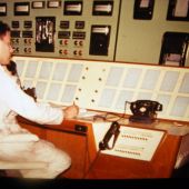 Plant control room.