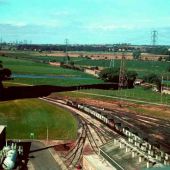 Sidings with view of Willington PS