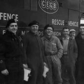 Civil Defence practice. Photo supplied by Terry Bird.