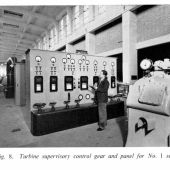 Drakelow A Turbine supervisory control gear & panel