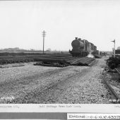Rail sidings from Back Lane October 1952.