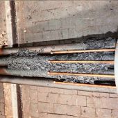 Fuel oil heater.