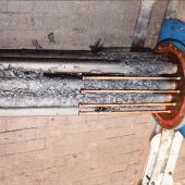 Fuel oil heater.