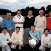 HHB cricket team winners of the Don Hall Trophy 112 Aug 1990