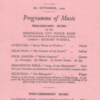 Hams Hall opening concert