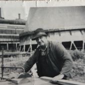 James O'Brien, a carpenter at Hams Hall