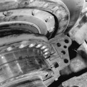 LP Turbine Gland rub.