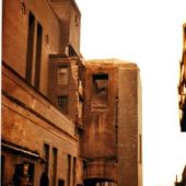 Boiler House 1 Chimney after demolition