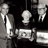 Presentation of award to Arthur Lakin