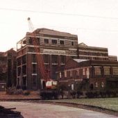 Hams Hall A demolition. Photo supplied by Howard Peach Hams Hall A demolition