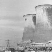 Demolition of the Hams Hall B cooling towers